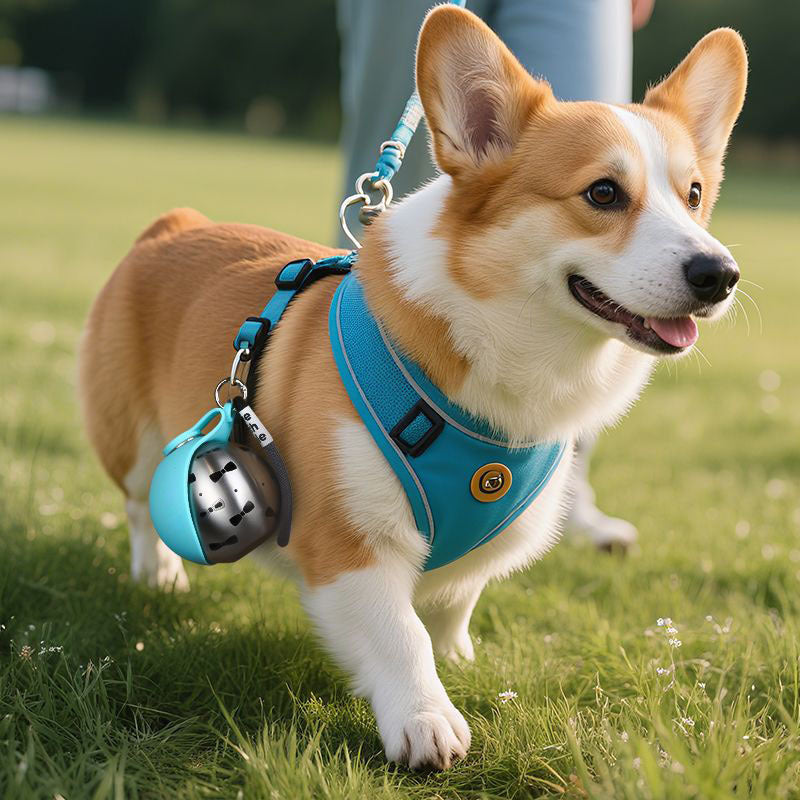 Portable water bottle for dogs going out