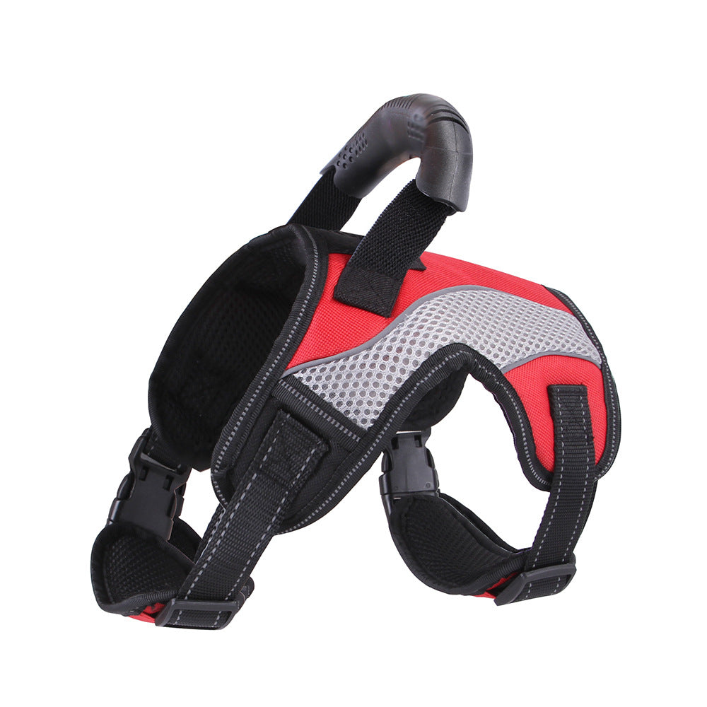 Pet Chest Straps Large And Medium-Sized Dogs Anti-Shock Breathable Dogs Go Out Traction Chest Straps