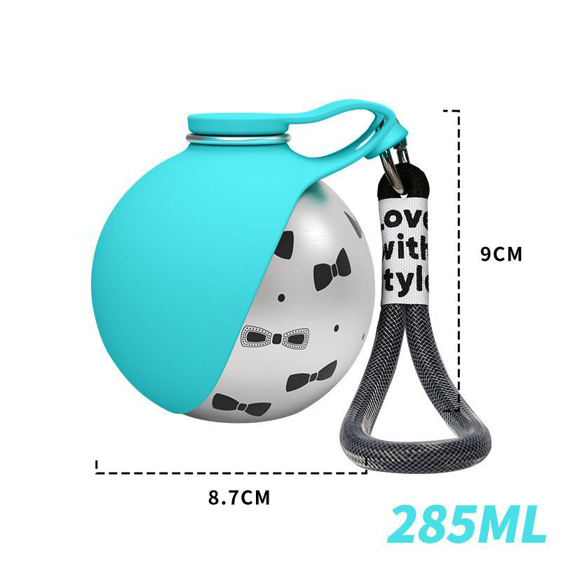 Portable water bottle for dogs going out