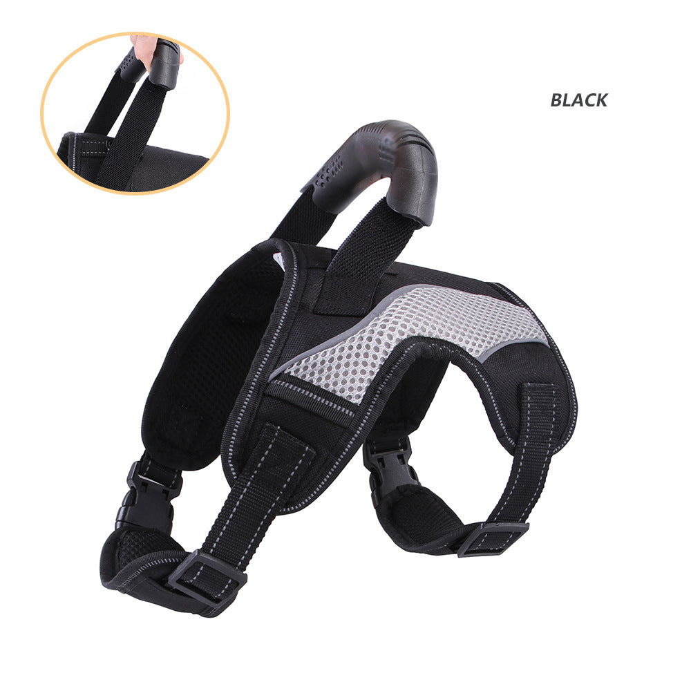 Pet Chest Straps Large And Medium-Sized Dogs Anti-Shock Breathable Dogs Go Out Traction Chest Straps